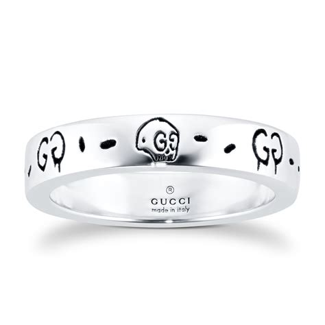 gucci ghost ring gold|gucci sterling silver ghost ring.